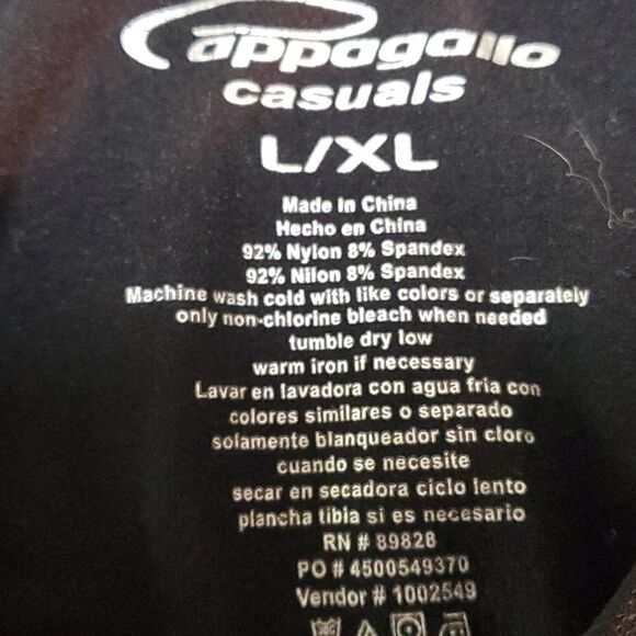 Cappocolla Women's shape wear black stretch tank top. L/XL. - Picture 5 of 5